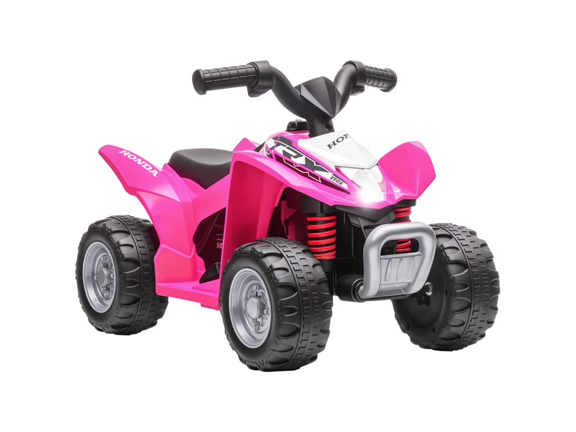 Motocicleta Elétrica Infantil, 3km/h, LED, 2 Rodas, 18-36 meses, Branco | S/MARCA