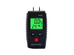 Medidor De Umidade, Detector De Umidade Tipo Pino Com 3 Modos, Display Lcd Com Luz De Fundo Verde