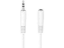 Cabo de Áudio PURELINK (Jack 3.5mm - 5 m - Branco)