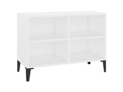 Móvel para TV com pés de metal 69,5x30x50 cm Branco MAISON EXCLUSIVE