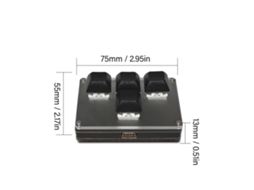 Teclado Mecânico Sem Fio Type C 4 Teclas