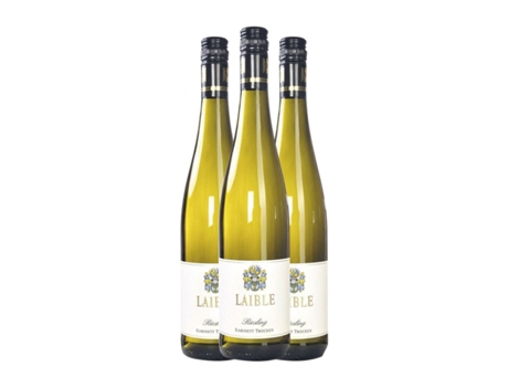 Vinho branco ANDREAS LAIBLE Kabinett Riesling Seco Baden (0.75 L - 3 Unidades)