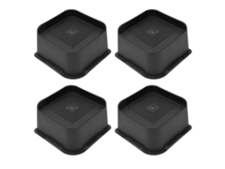 Elevadores De Cama Laxiscreed Em Forma De L Antiderrapantes - Conjunto De 4