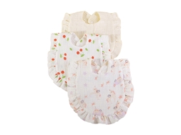 Cotton Babies, Bandanas em formato de U, Babadores para Bebês, Babadores para a Dentição do Bebê, Toalha de Amamentação de Alta Absorção