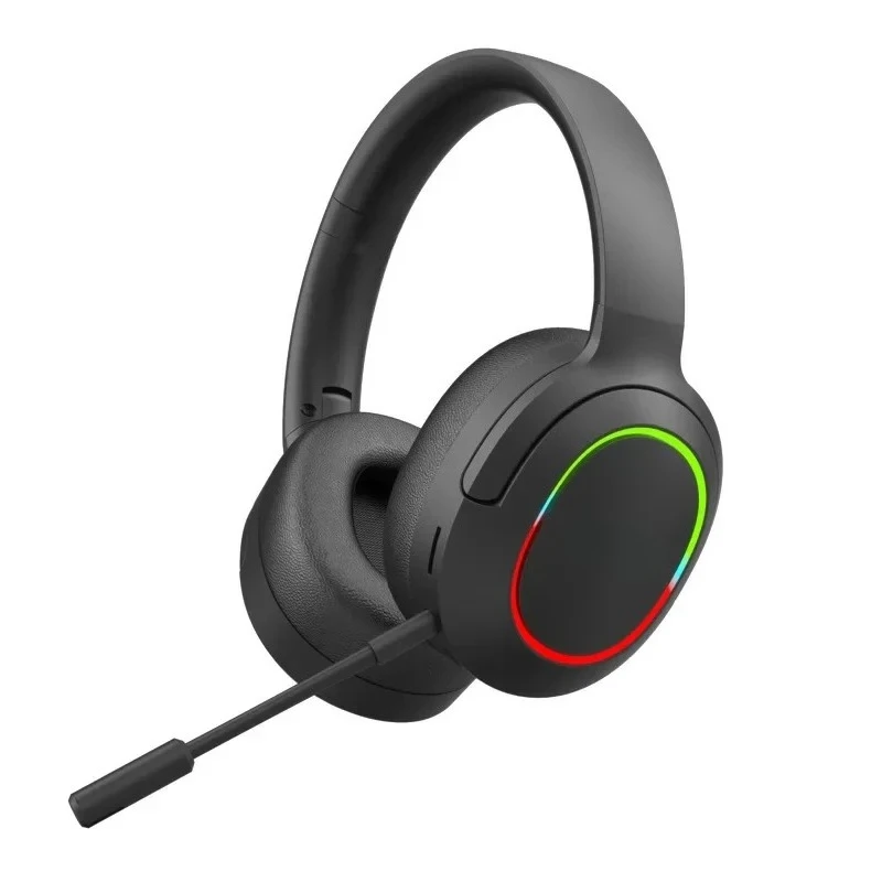 Fone De Ouvido Para Jogos (preto) Com Porta Usb E Iluminação Colorida.