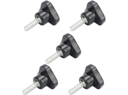 Kit De 5 Parafusos Fixação Haofy, Duráveis E Com Alça De Travamento Triangular, Fixadores De Isolamento Macio Para