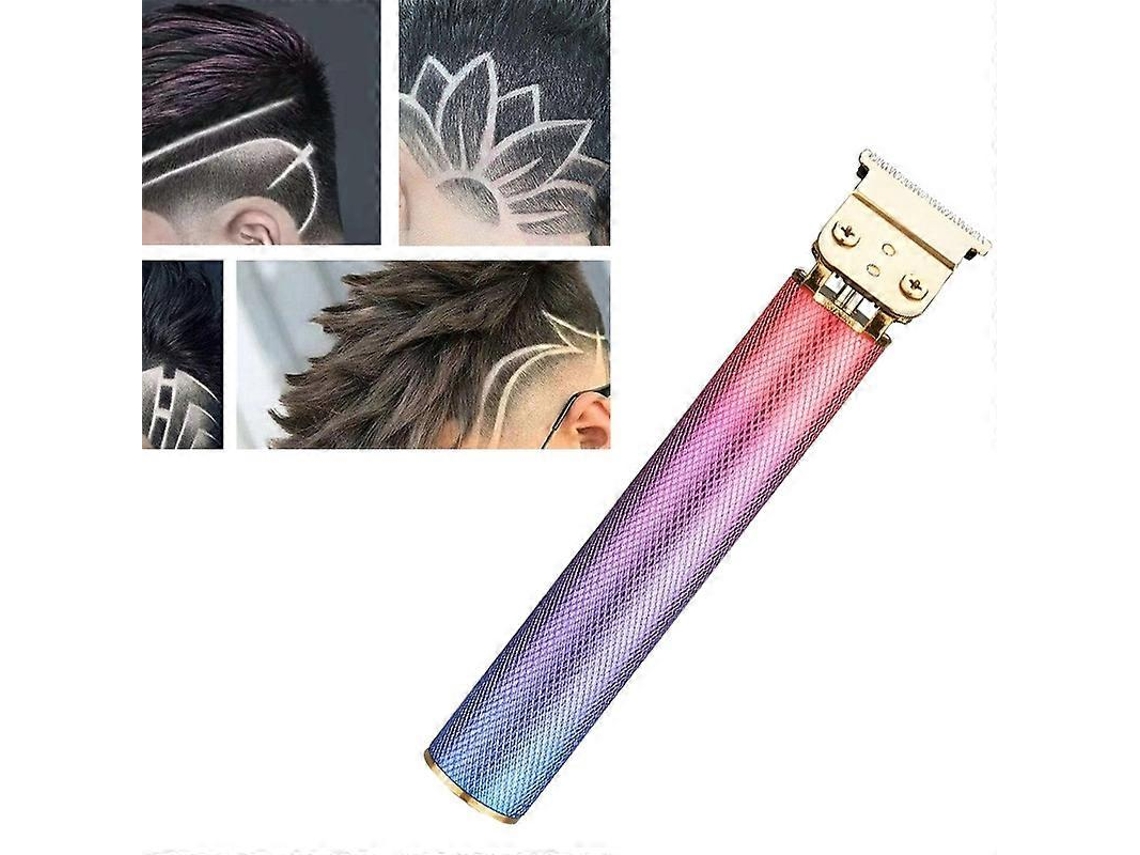 Aparador De Cabelo Profissional Com Design Gradiente, Material Resistente, Para Linhas E Detalhes
