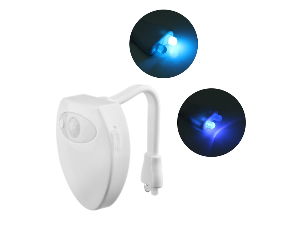 2026 luz Noturna para Banheiro de Inodoro com 16 Cores, Luz Uv, Carregamento Usb, Led Ativado por Movimento e Sensor de Assento