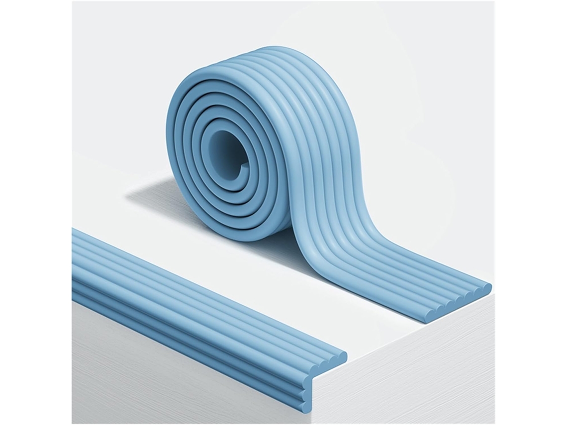 Proteção Cantos Espuma Adesiva 8cm X 10m - Azul - Eifson