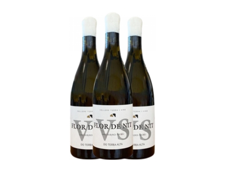 Vinho branco TERRA I VINS Flor de Nit VS Blanc Terra Alta Crianza (0.75 L - 3 Unidades)