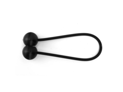 Atiros de Cortina Magnéticos Fivela Preto Abs Decorativo para Janela Sala Quarto | S/MARCA