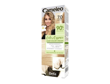 Professionale Permanent Color Cream 7.0 Natural Blonde, 75g Cameleo