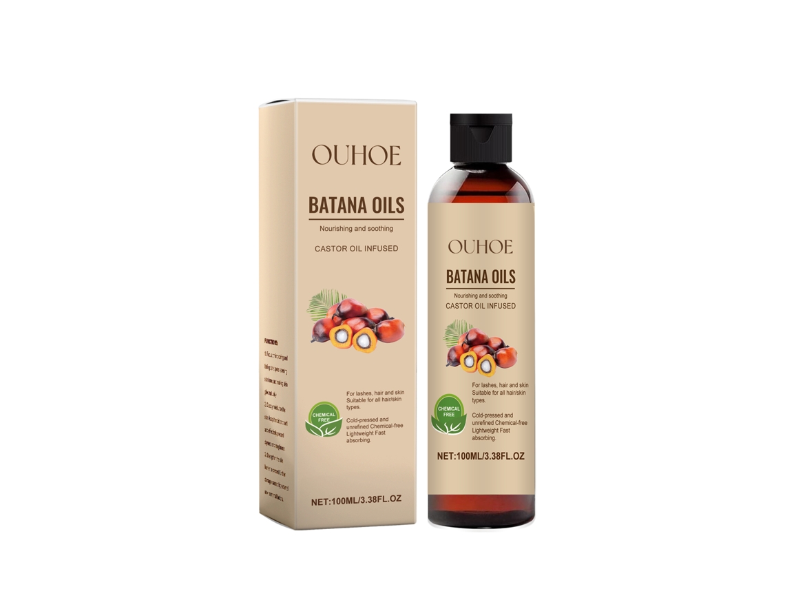 Óleo De Ricino Batana 100% Puro Para Cabelo E Pele Original