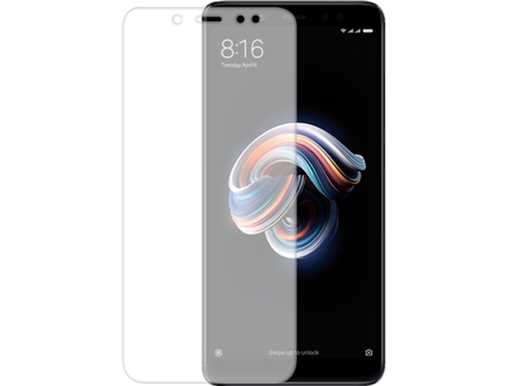 Película de Ecrã para Xiaomi Redmi Note 5 BIGBEN CONNECTED Vidro Temperado Transparente
