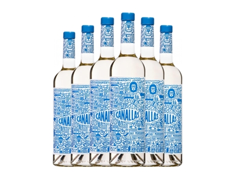 Vinho branco ANTONIO ARRÁEZ Canallas Valencia (0.75 L - 6 Unidades)