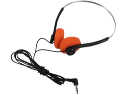 Casque Audio On - Ear Rétro Com Coussinets Em Pvc Sponge E Réglage Facile, Feito Para Reduzir A Fadiga