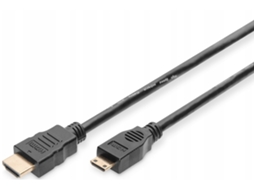 Cabo de Conexão Mini Hdmi Highspeed 1.3 Gold A/hdmi C, Macho/macho, 2m AQUAFORGE