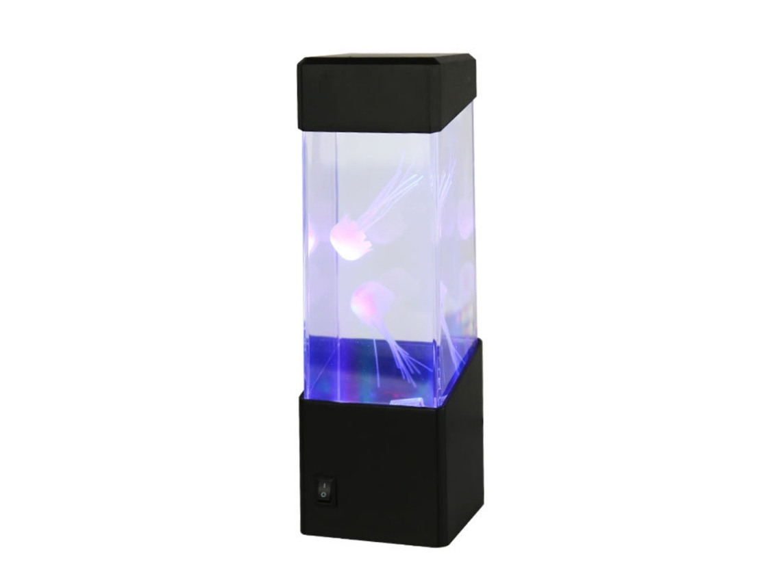 Aquário de Medusas Led com Luz Mudança de Cor Decoração Casa S/MARCA