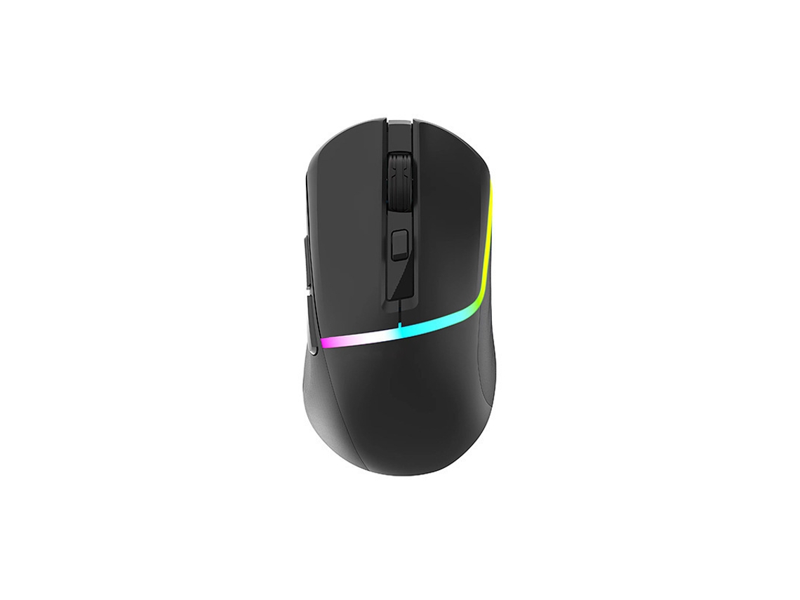 Rato YIZHOOD M96 Tri-Mode Bluetooth 2.4G Macro Definição Programação E-sports Jogo Sem Fio 3D Óptico Para Laptop Tablet PC preto