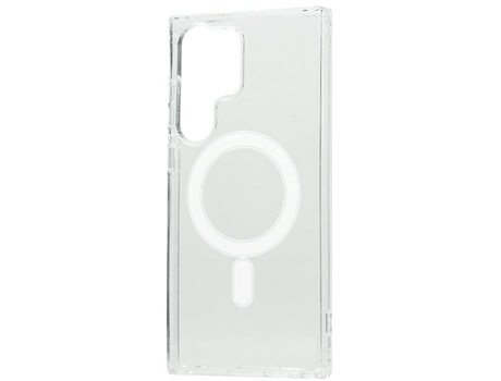 Capa Magsafe Ultra para Samsung Galaxy S23 Ultra BELINE Pele Sintética Transparente