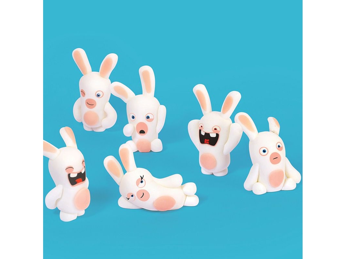 Conjunto de argila de polímero Rabbids Maleta Graine Créative