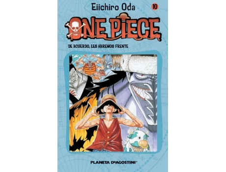 Livro One Piece Nº10 de Eiichiro Oda (Espanhol)