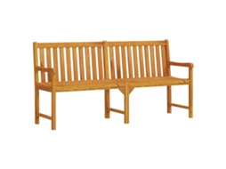 Garden Bench, Garden Benches Vidaxl Marrom Madeira De Acácia (180 X 55.5 X 90 Cm)