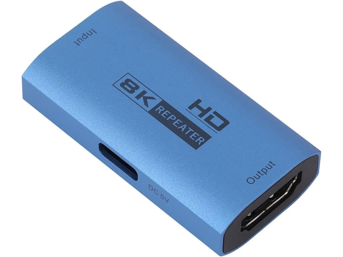 Extensor/conversor de Vídeo Compatível com 8k Repetidor/adaptador SFUSHOS