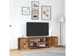 Vidaxl Móvel De Tv 188,5x41x50 Cm Derivados De Madeira Madeira Velha