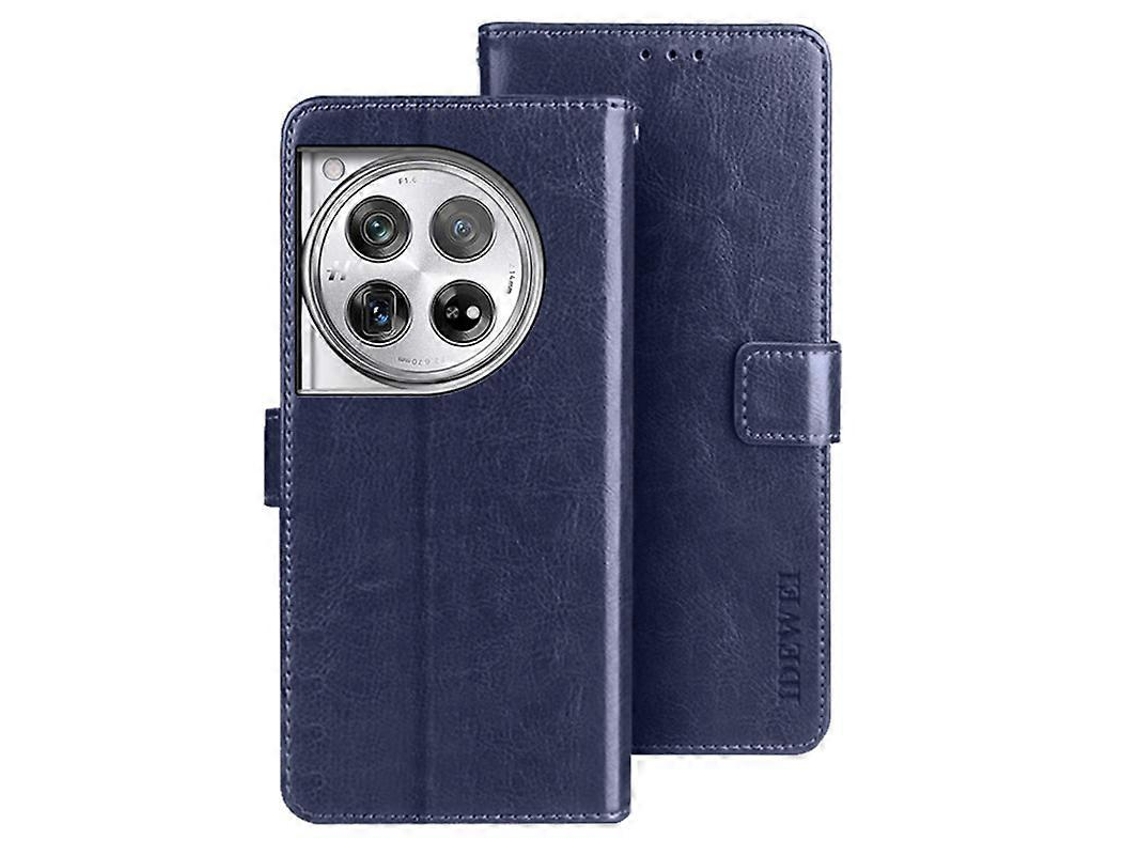 Capa Fólio Crazy Para Oneplus Oneplus 12 5g Veanxin Pele Multicor