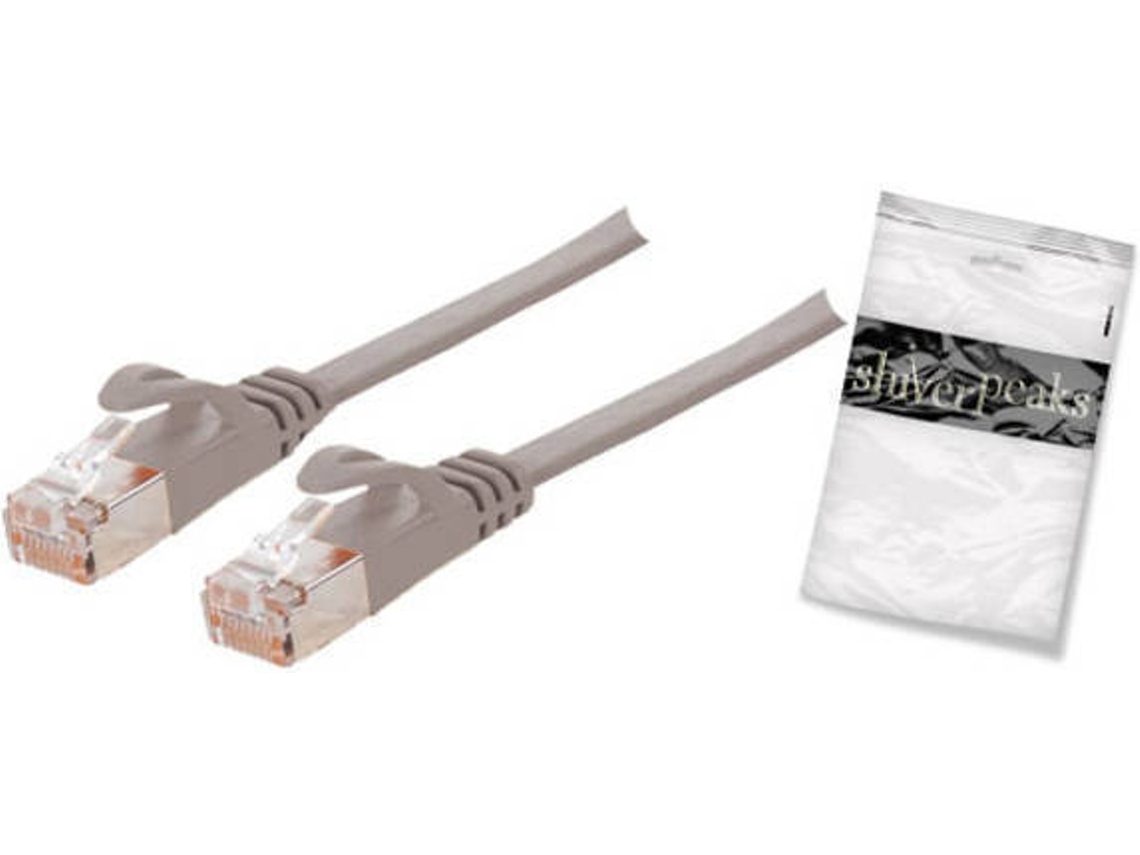 Cabo de Rede SHIVERPEAKS (RJ45 - 50 cm - Cinzento)