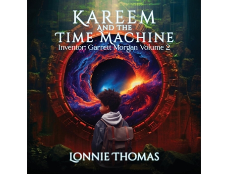 Livro Kareem and the Time Machine Inventor Garrett Morgan de Lonnie Thomas (Inglês)