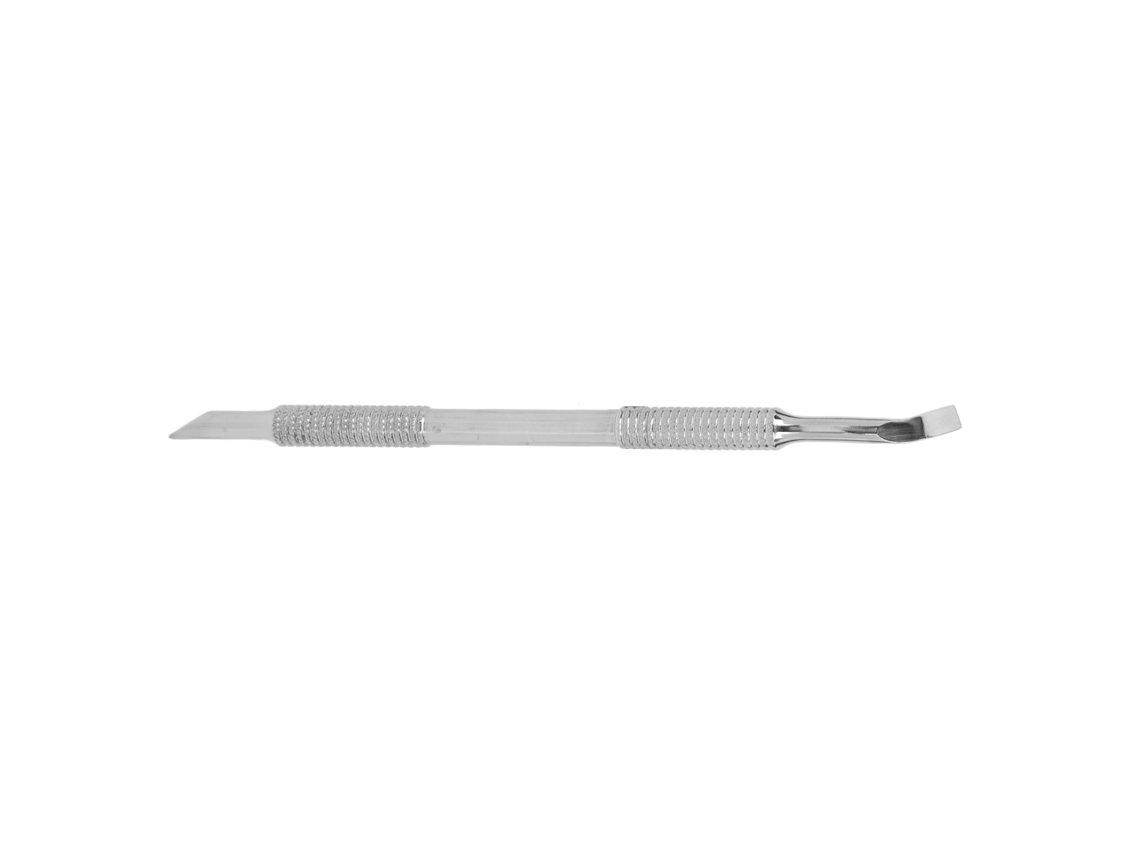 Ferramenta De Manicura De Aço Inoxidável Para Cutículas Com Empurrador E Cutter De Duas Pontas