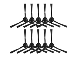 Conjunto De Escovas Laterais De Substituição Para Aspirador Robô Medion X50 Md 20004 - Peças Para Limpeza De Cantos E Bordas