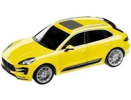 Carro Telecomandado RC  Porsche Macan (Amarelo - 19.5x8x7cm - Idade Mínima: 3)