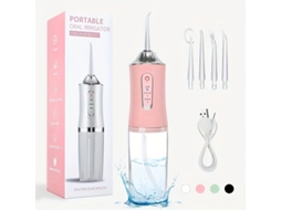 Conjunto Irrigador Sem Fio, 4 Bicos 360°, Cuidado Diário Gengivas, Massagem e Limpeza Profunda STELASPLEN