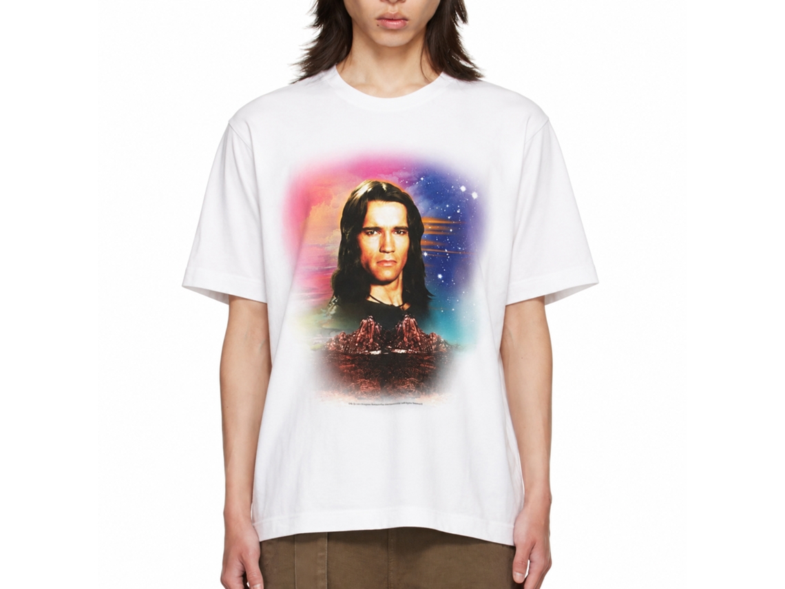 Rockinstone Conan White Adult Shirt Size:l