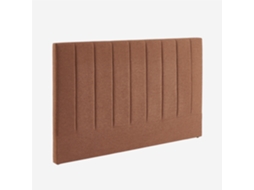 Cabeceira Para Cama Casal Revestimento Tecido, 160cm, Camel Sweeek