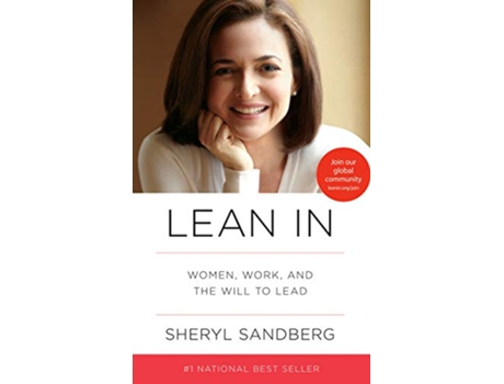 Livro Lean In de Sheryl Sandberg (Inglês - Capa Dura)