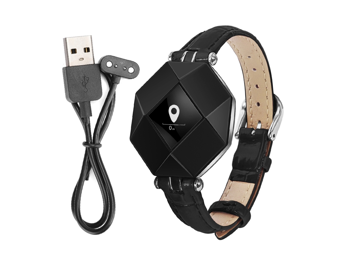 Pulseira feminina com monitor cardíaco e Bluetooth EOOCOO