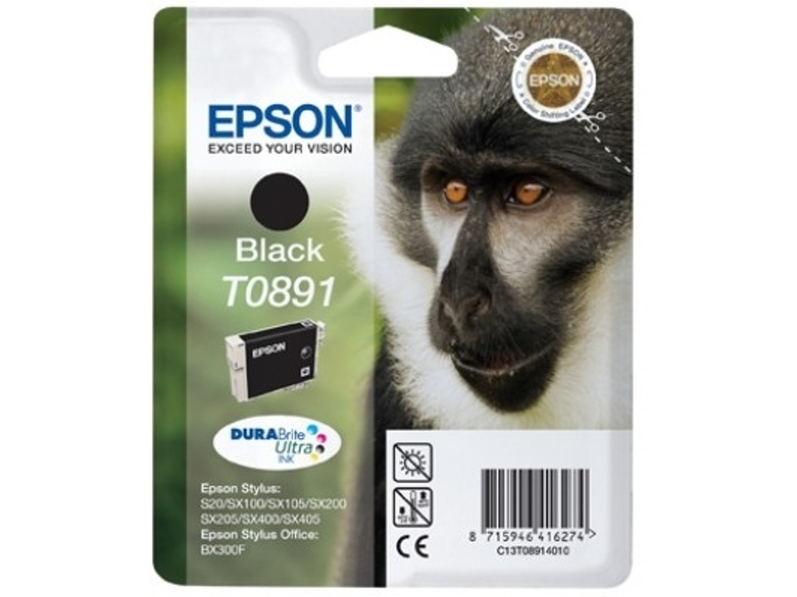 Tinteiro EPSON T0891 Preto