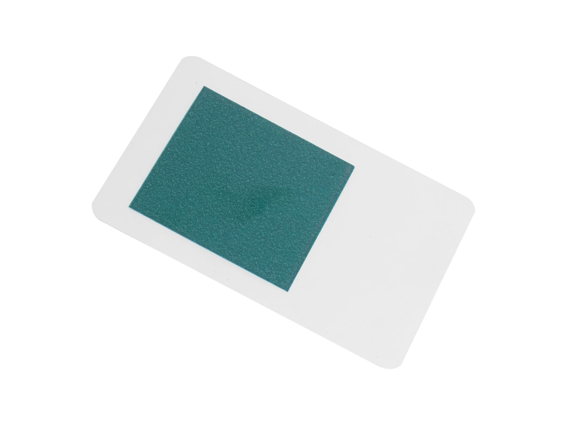 Película Magnética Verde Reutilizável Para Observação.