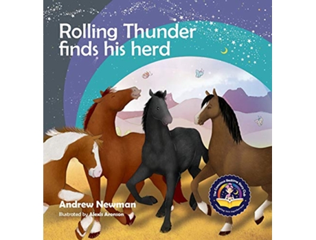 Livro Rolling Thunder Finds His Herd Reducing kids anxiety in new environments de Andrew Newman (Inglês)