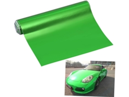 Película Adesiva De Pvc Verde De 6x60 Polegadas Para Carros.