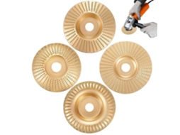 Kit De Discos Lixa Para Madeira Com 4 Peças