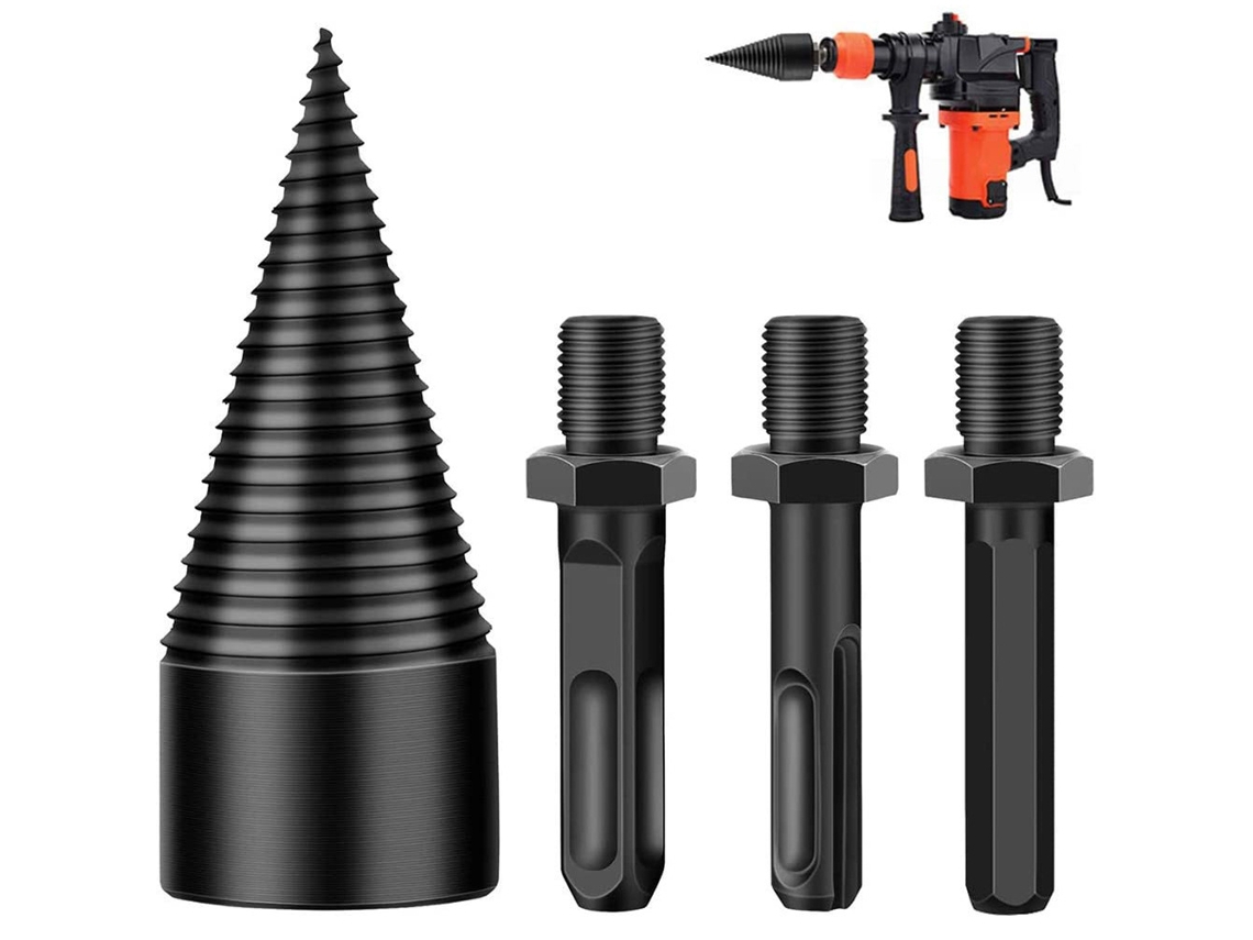 Broca Para Rachar Madeira De 32 Mm, Com Haste Redonda/hexagonal/quadrada Hexinyigjly