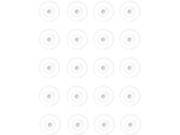 Conjunto de 200 Tachinhas Multifuncionais Transparentes, Acessórios para Casa, Ideias para Fotos e Pôsteres