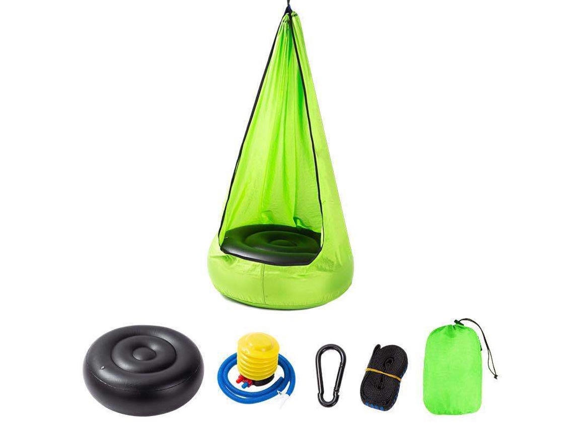 Cadeira Suspensa Dobrável, Portátil, Tecido de Paraquedas AQUAFORGE