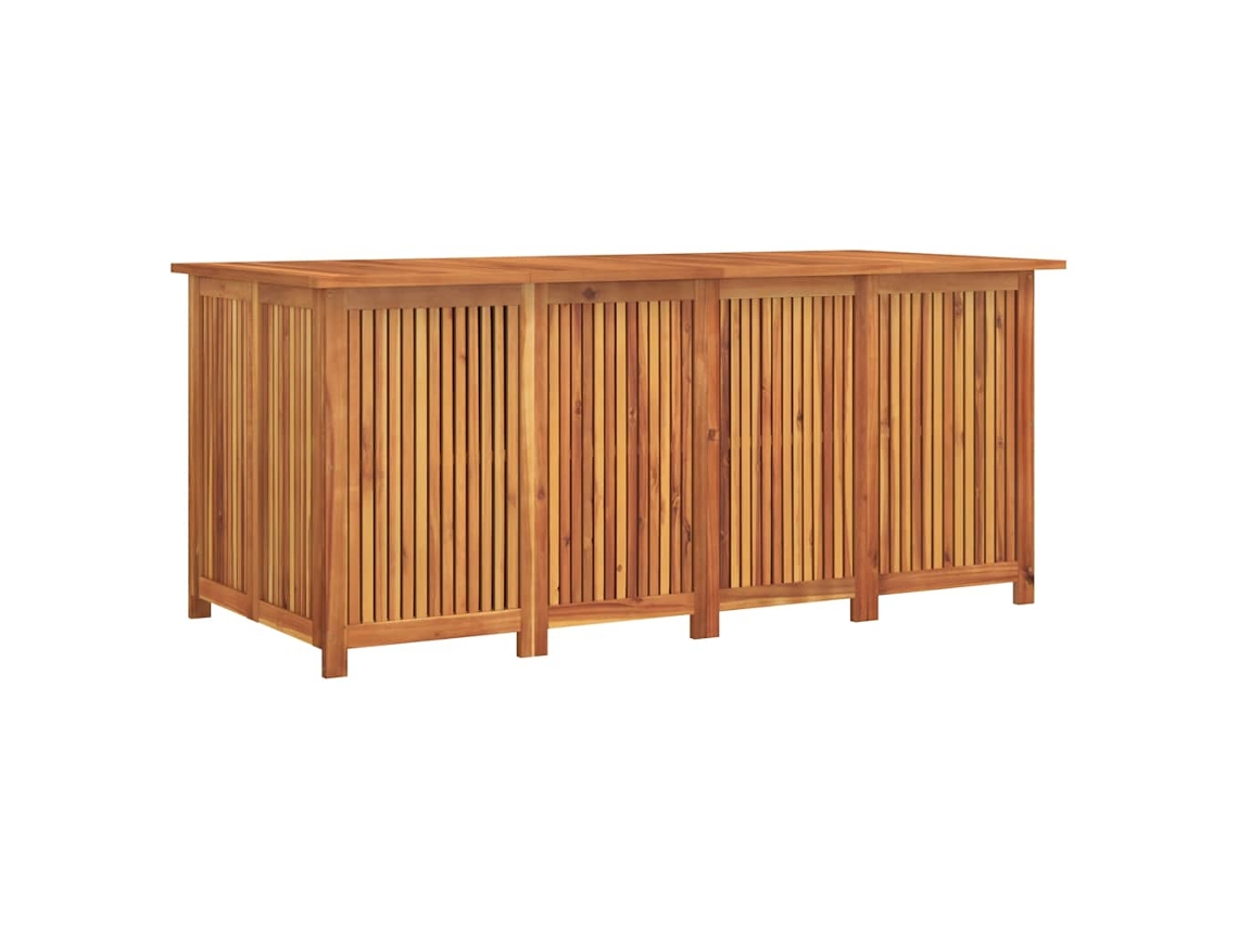 Caixa Arrumação para Jardim Acácia Maciça MAISON EXCLUSIVE (175x80x75 cm)