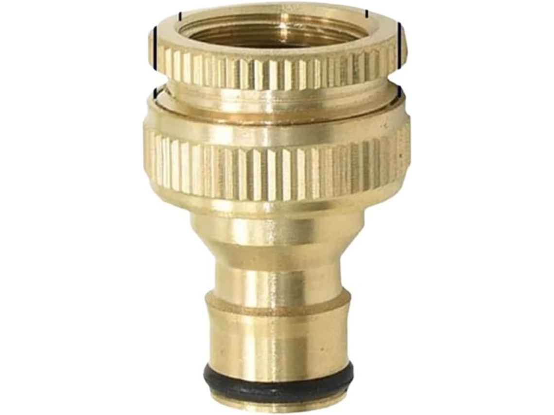 Conector Rápido De Mangueira Latão 1/2", 5/8", 3/4" E 1", Encaixe